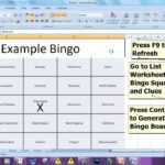 Bingo Card Generator – Microsoft Excel Free Download For Blank Bingo Card Template Microsoft Word