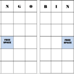 Bingo Templates With Blank Bingo Template Pdf