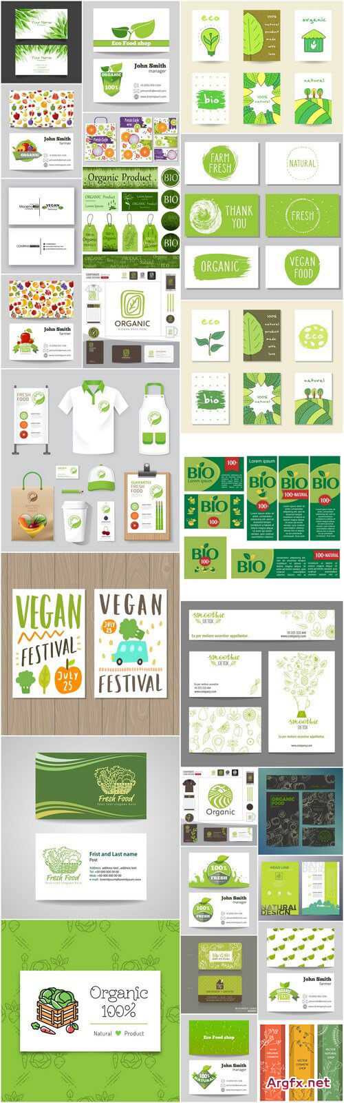 Bio Organic Card Template – 25 Vector » Free Download Vector Within Bio Card Template