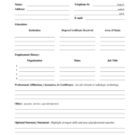 Biodata Form – Fill Online, Printable, Fillable, Blank Pertaining To Free Bio Template Fill In Blank