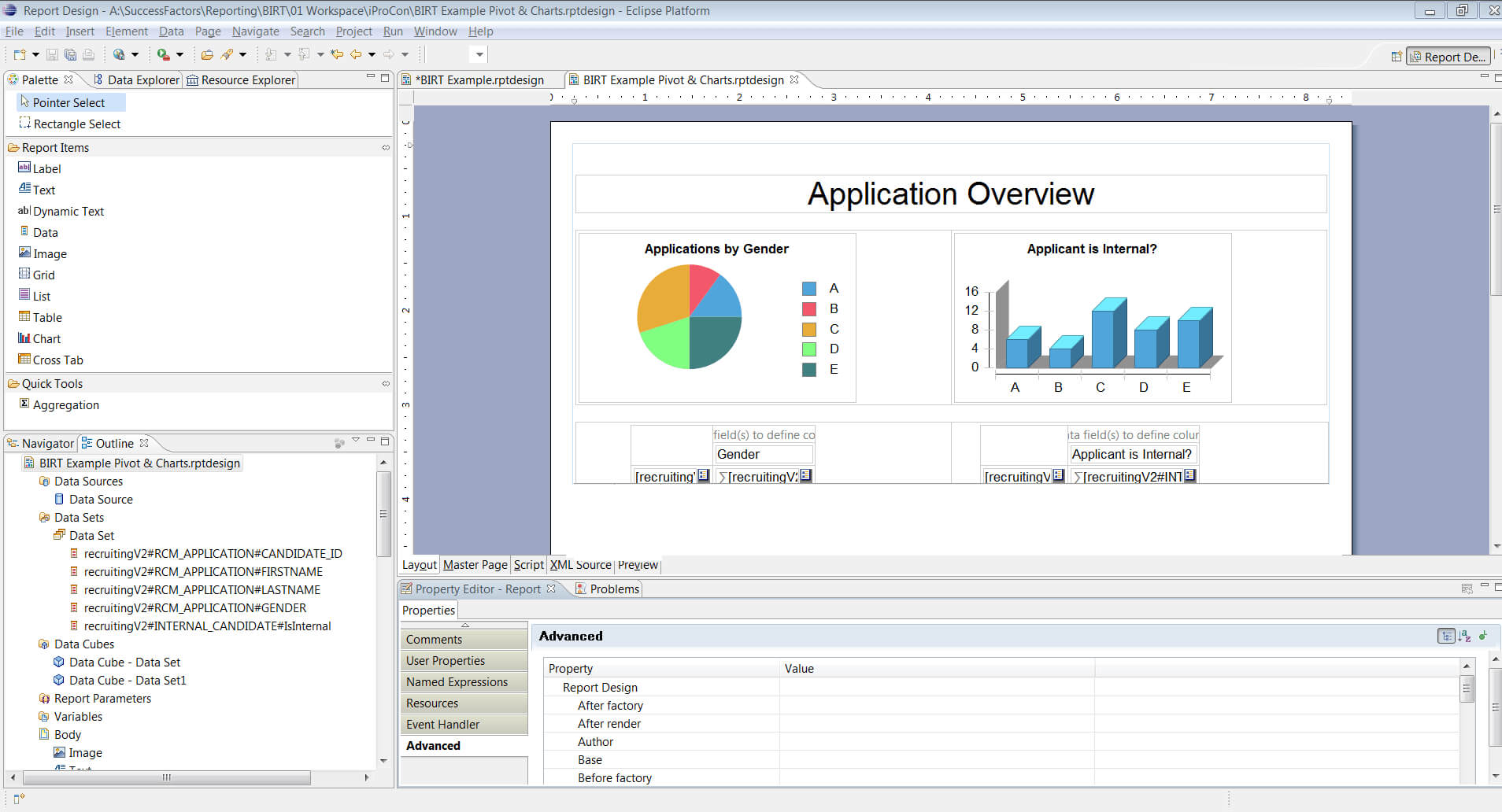 Birt Report Templates In Sap Successfactors – Part 3 - Ixerv Inside Birt Report Templates