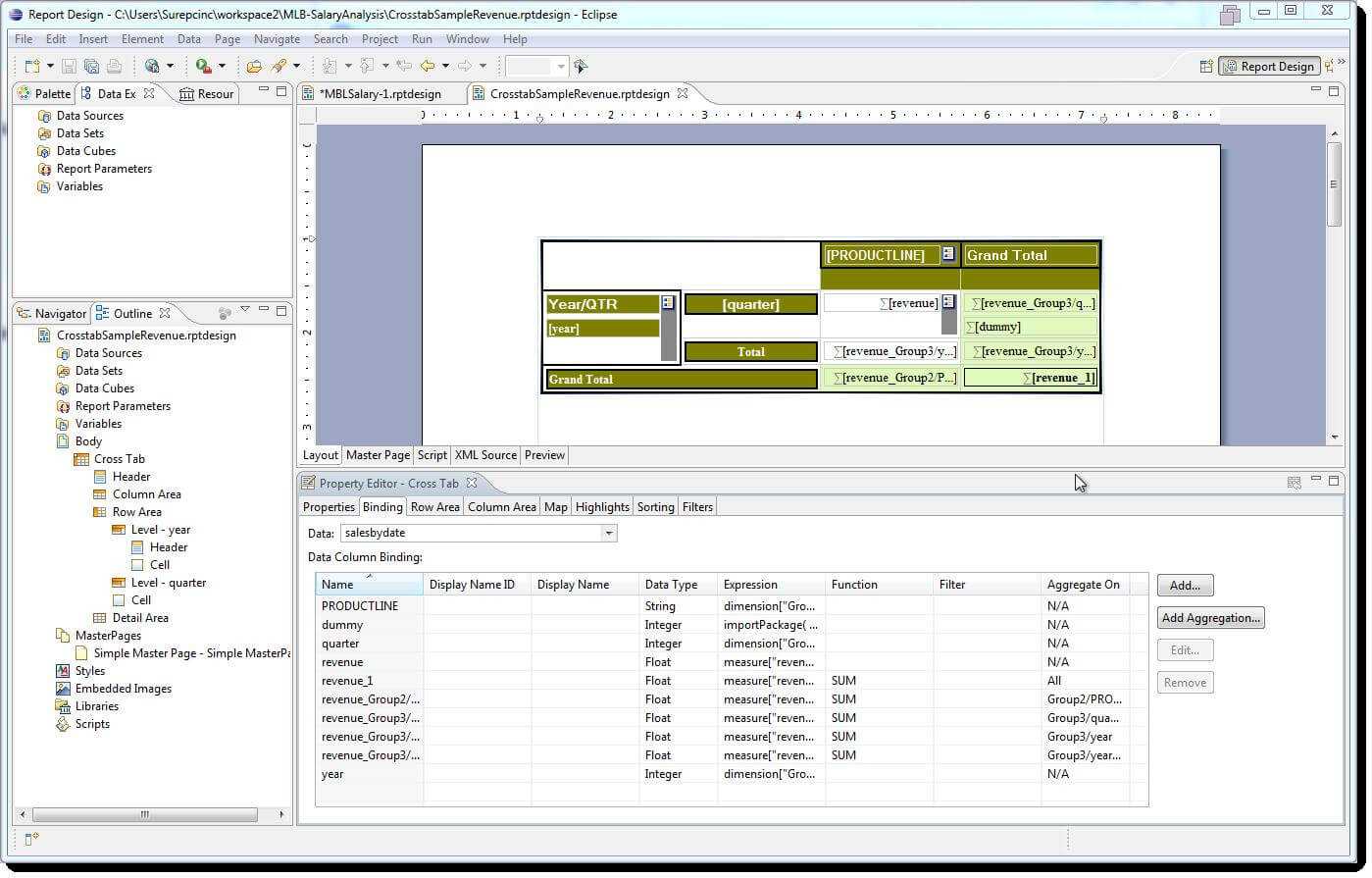 Birt Review In Birt Report Templates