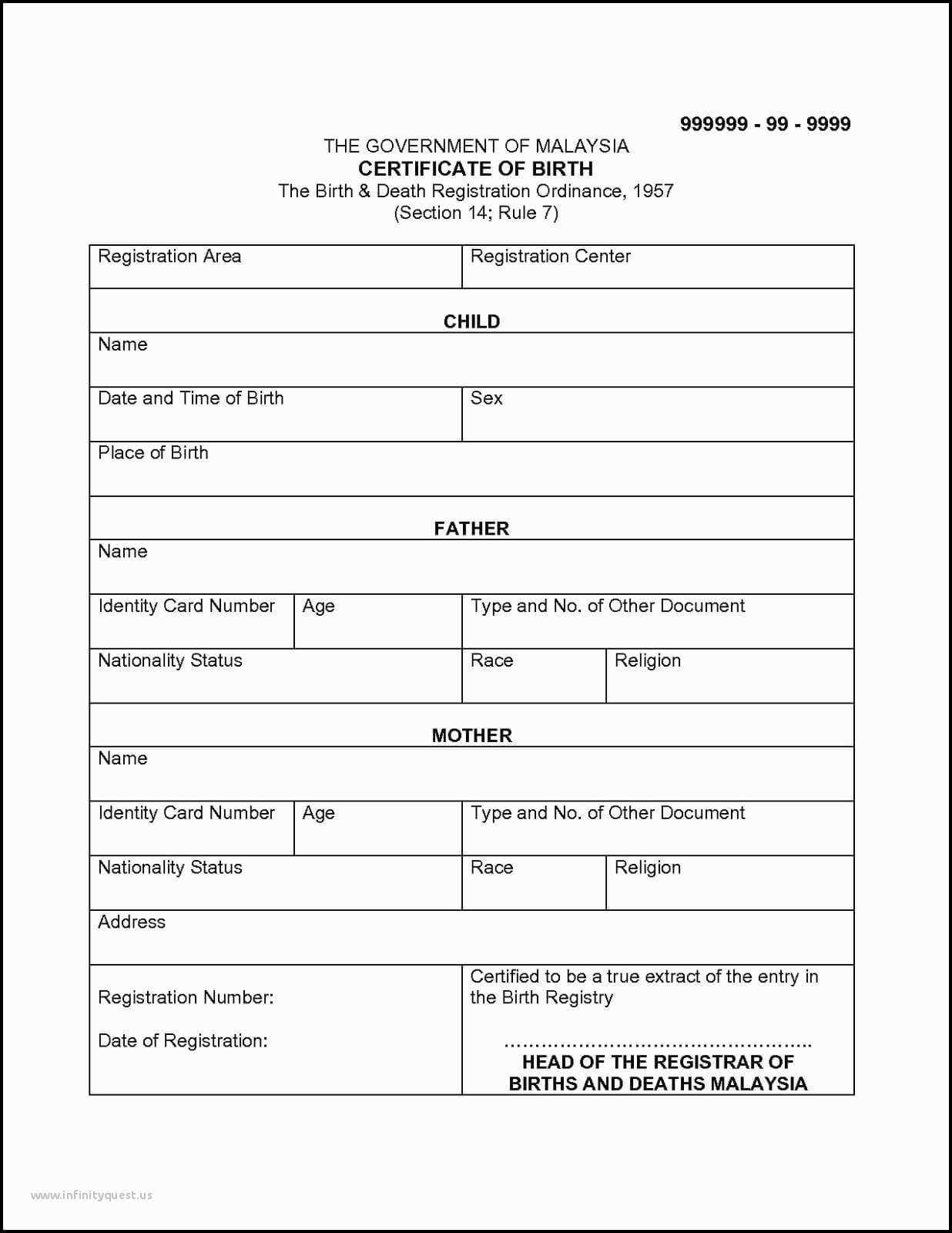 Birth Certificate In Spanish Amazing 10 Best Of Mexican Regarding Spanish To English Birth Certificate Translation Template