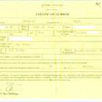 Birth Certificate Template Us Sample New Fabulous 10 Best For Birth Certificate Template Uk