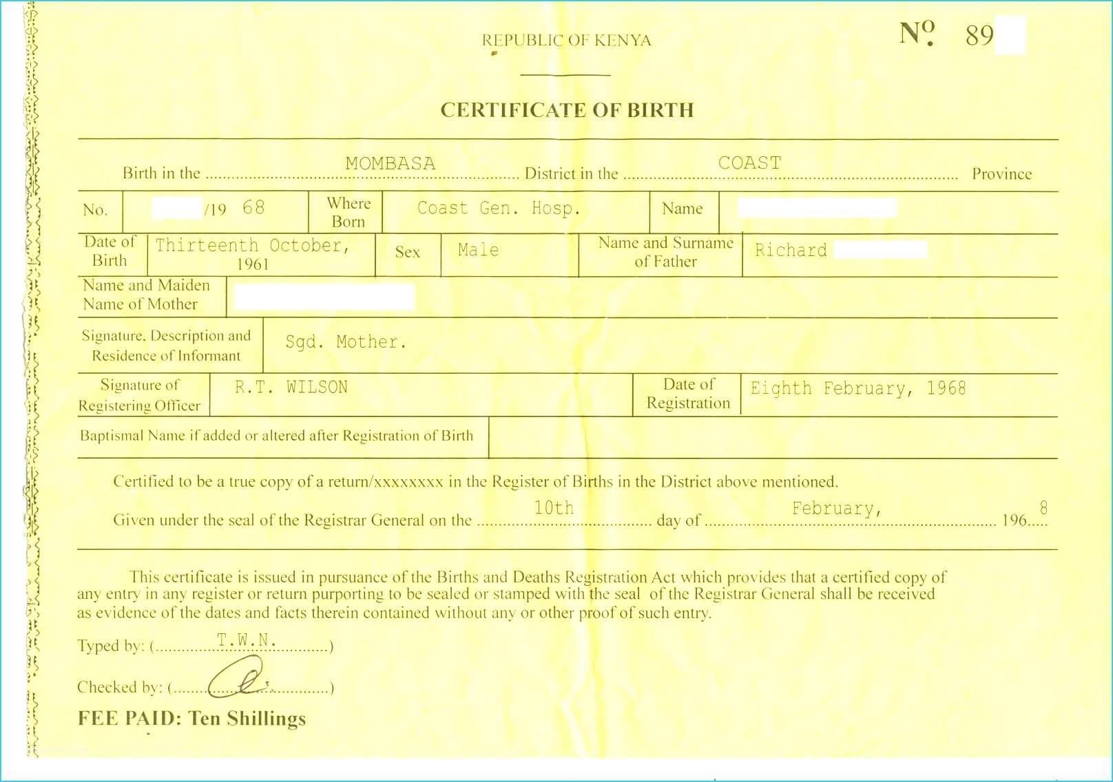 Birth Certificate Template Us Sample New Fabulous 10 Best For Birth Certificate Template Uk