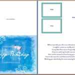 Birthday Card Template Word (10) – Cover Letter Inside Microsoft Word Birthday Card Template