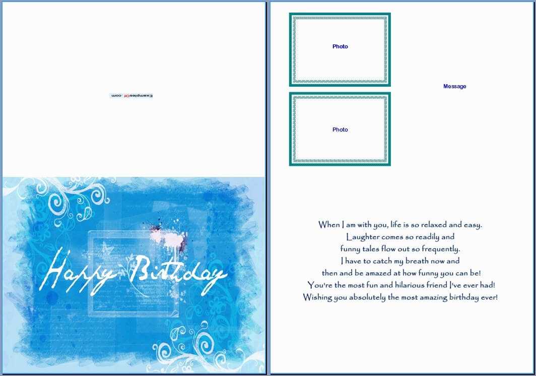 Birthday Card Template Word 8 Mind Numbing Facts About Intended For Birthday Card Publisher Template