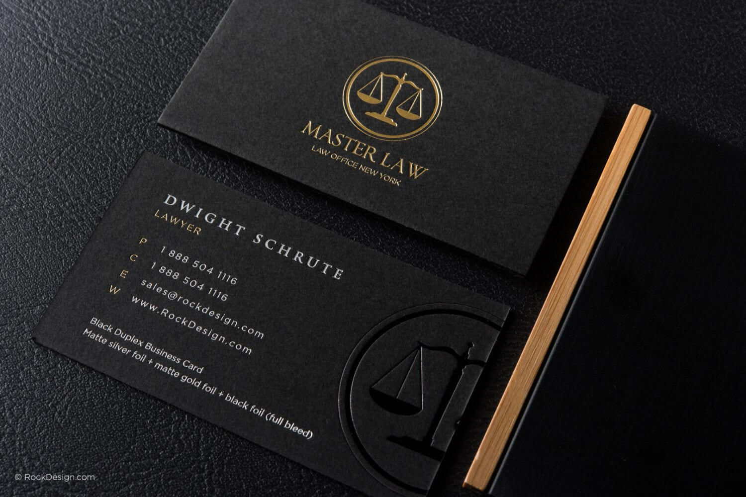 Black And Gold Law Business Card Template 9 | My Card Intended For Lawyer Business Cards Templates