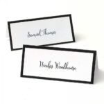 Black Border Printable Place Cards Pertaining To Gartner Studios Place Cards Template