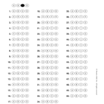 Blank Answer Sheet With Lines – Fill Online, Printable Within Blank Answer Sheet Template 1 100