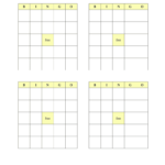 Blank Bingo Cards – Fill Online, Printable, Fillable, Blank Intended For Blank Bingo Template Pdf