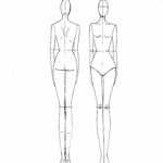 Blank Body Sketch At Paintingvalley | Explore Collection Throughout Blank Model Sketch Template