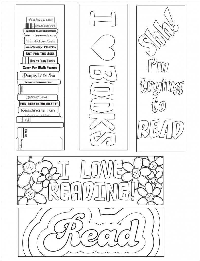 Blank Bookmark Template, Bookmark Template | Bookmarker In Free Blank Bookmark Templates To Print