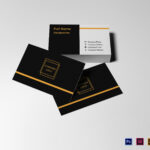 Blank Business Card Template Throughout Plain Business Card Template