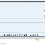 Blank Business Check Template | Blank Check | Blank Check With Editable Blank Check Template