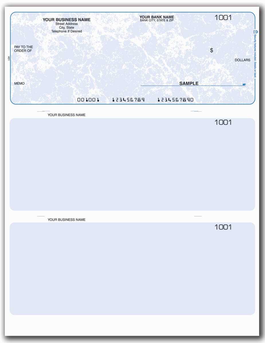 Blank Business Check Template Is Blank Business Check With Blank Business Check Template