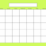 Blank Calendars Activity Calendars | Activity Calendar Inside Blank Activity Calendar Template