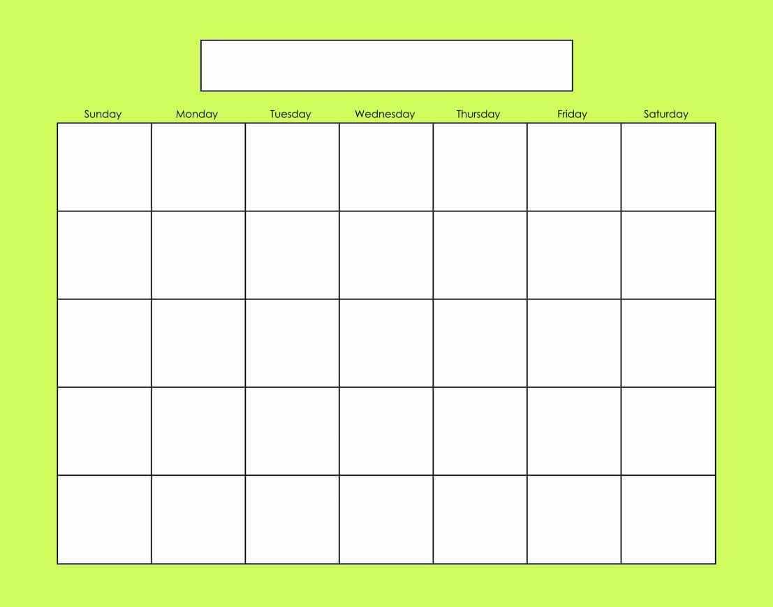 Blank Calendars Activity Calendars | Activity Calendar Inside Blank Activity Calendar Template