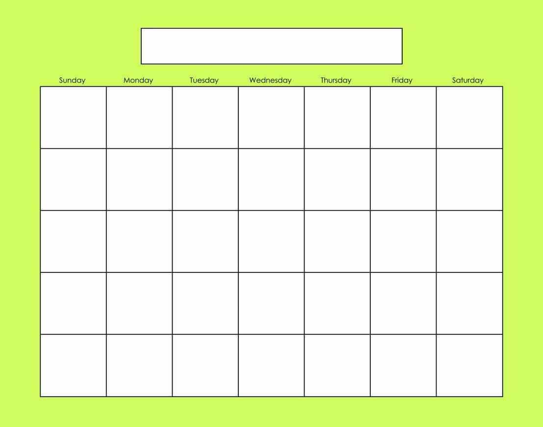 Blank Calendars Activity Calendars | Activity Calendar Inside Blank Activity Calendar Template