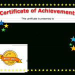 Blank Certificate Of Achievement Clipart Images Gallery For With Regard To Blank Certificate Of Achievement Template