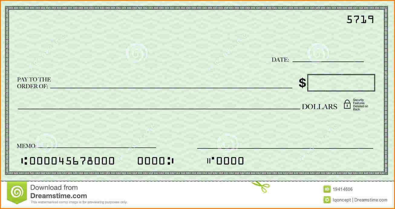 Blank Check Template | Template Business Regarding Fun Blank Cheque Template