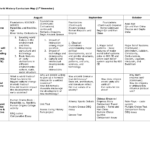 Blank Curriculum Map Template | 0910 Ap Curriculum Map 1St With Blank Curriculum Map Template