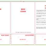 Blank Design Templates Regarding 8.5 X11 Brochure Template