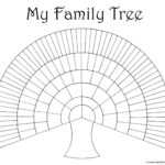 Blank Family Trees Templates And Free Genealogy Graphics Inside Blank Tree Diagram Template