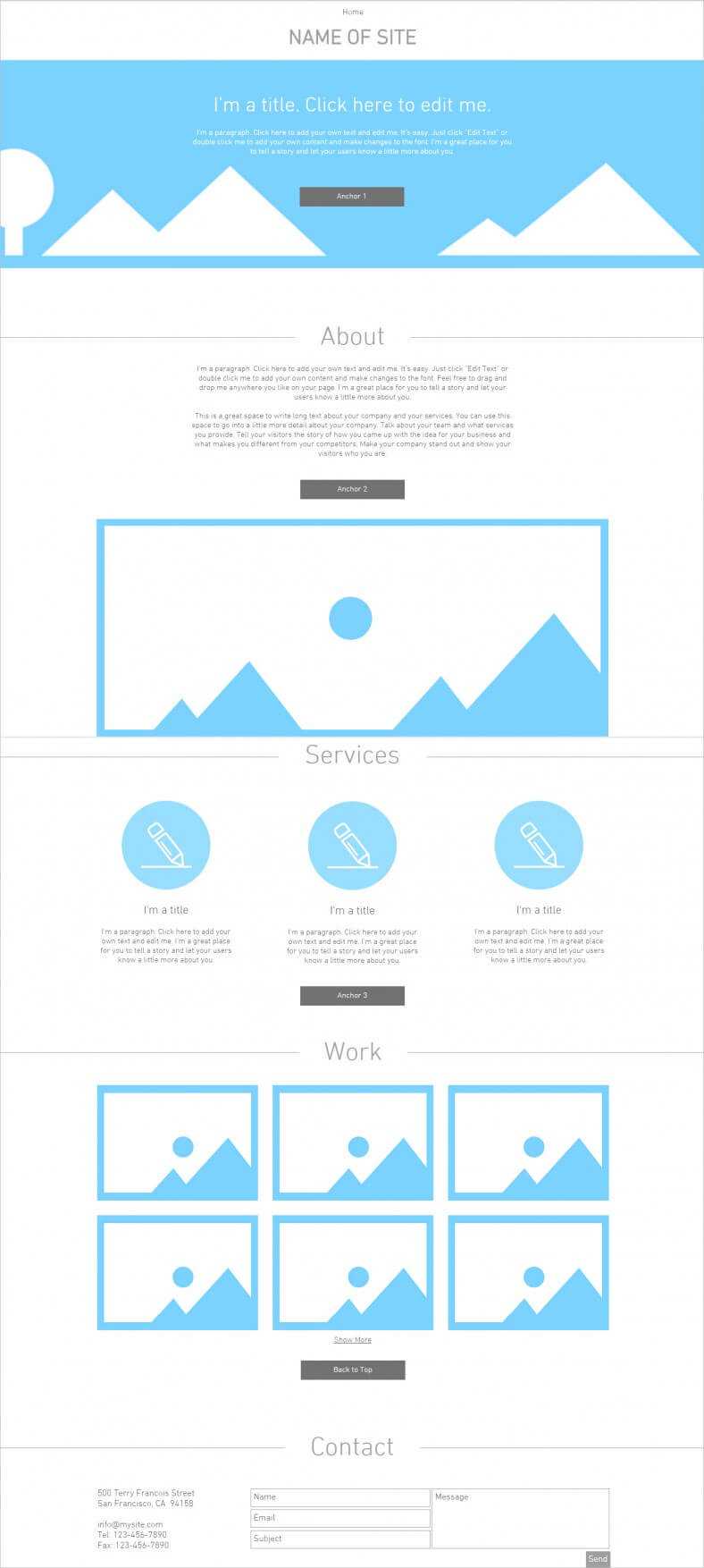 Blank Html5 Website Templates & Themes | Free & Premium In Html5 Blank Page Template