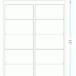 Blank Label Printing Template – Pdf & Doc Download Throughout 8 Labels Per Sheet Template Word