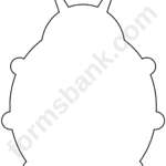 Blank Ladybug Template Printable Pdf Download Throughout Blank Ladybug Template