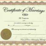 Blank Marriage Certificates Printable | Thekpark Hadong Throughout Blank Marriage Certificate Template