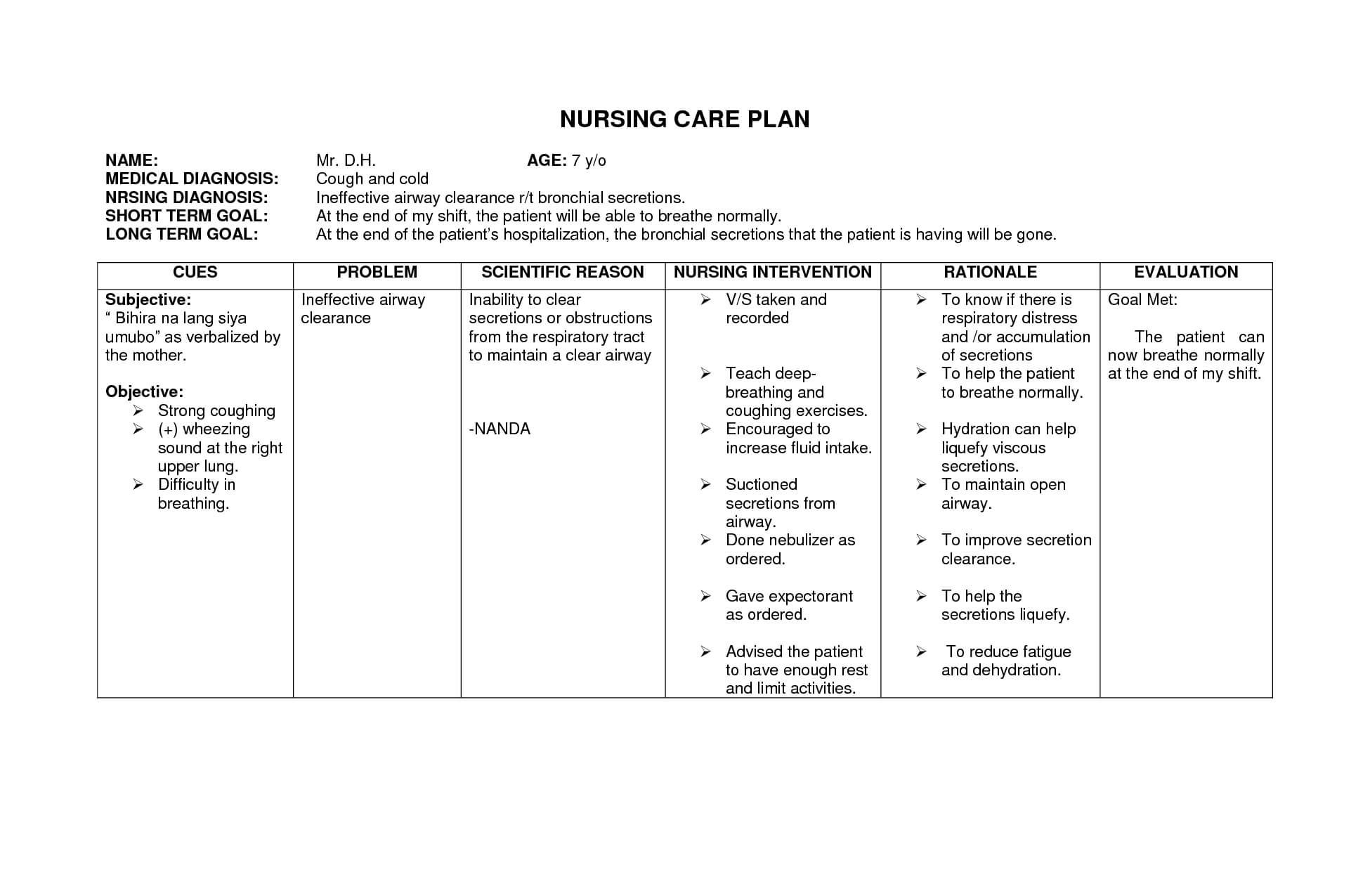 Blank Nursing Care Plan Templates – Google Search | Nursing Regarding Nursing Care Plan Templates Blank