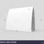 Blank Paper Tent Template, White Tent Card With Empty Space Inside Blank Tent Card Template