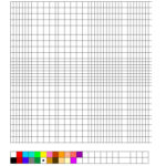 Blank Perler Bead Template | Chart Designs Template in Blank Perler Bead Template