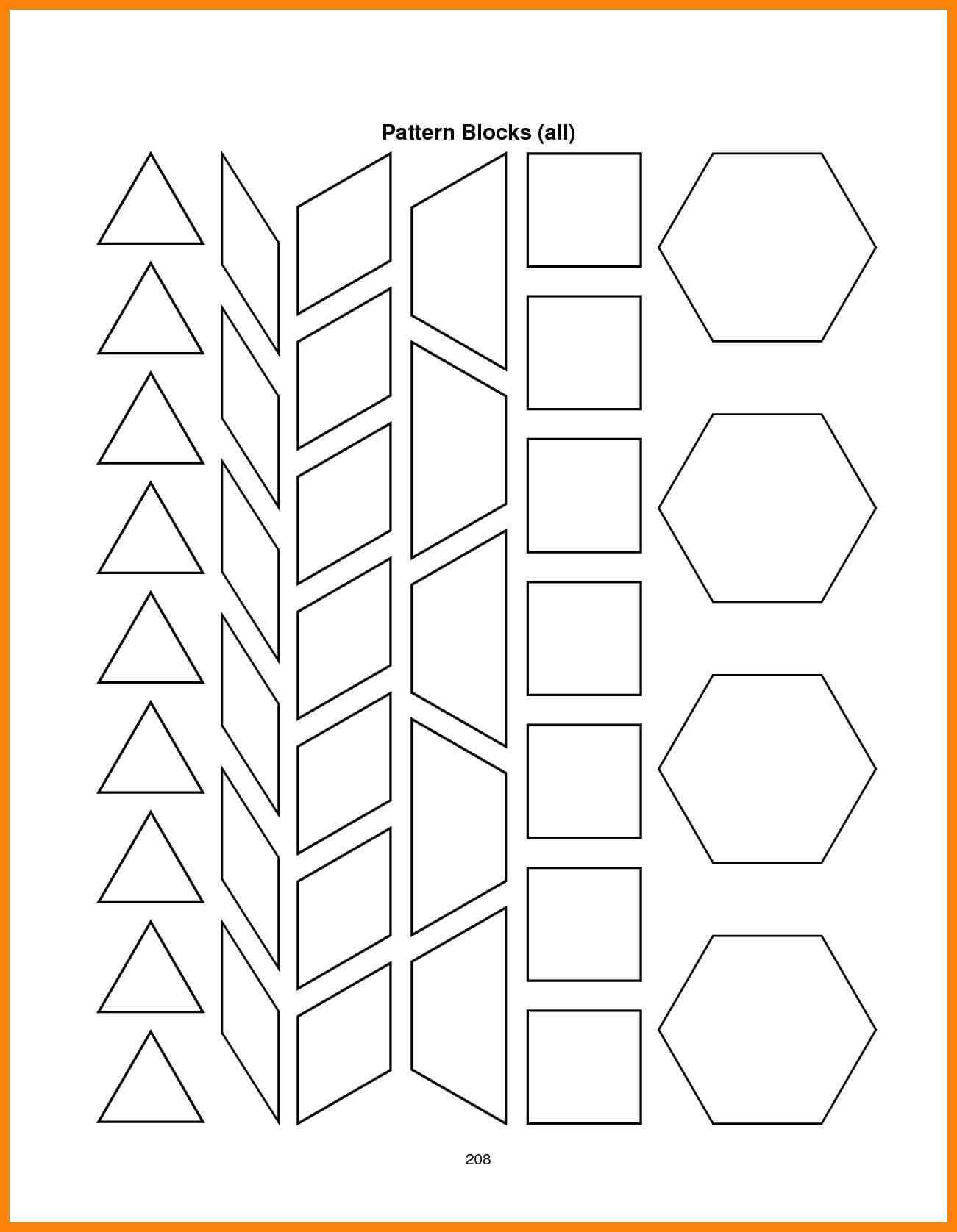 Blank Printable Calendar Luxe Calendar | Isacl Within Blank Pattern Block Templates