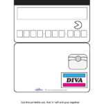 Blank Printable Diva Credit Card Invitations - Coolest Free for Credit Card Template For Kids