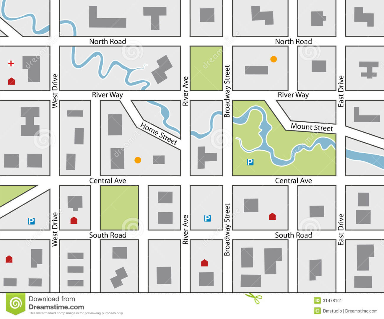 Blank Road Map Graphic - Lokas.australianuniversities.co Pertaining To Blank City Map Template