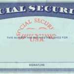 Blank Social Security Card Template | Social Security Card For Social Security Card Template Psd