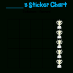 Blank Sticker Chart | Templates At Allbusinesstemplates For Blank Reward Chart Template
