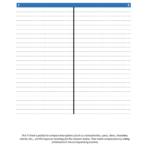 Blank T Chart Template | Templates At Allbusinesstemplates With Regard To T Chart Template For Word