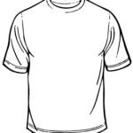 Blank T Shirt Coloring Sheet Printable | T Shirt Coloring Page With Regard To Printable Blank Tshirt Template