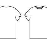 Blank T Shirt Outline | Free Download Best Blank T Shirt With Blank Tshirt Template Pdf