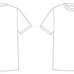 Blank Tee Shirt Template Luxury Blank T Shirt Outline Intended For Blank T Shirt Outline Template