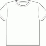 Blank Tee Shirt Template T Shirts Vector | Soidergi In Blank Tshirt Template Pdf