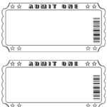 Blank Ticket … | Diy And Crafts | Ticke… with Blank Admission Ticket Template