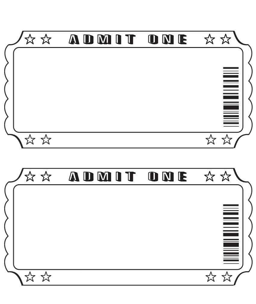 Blank Ticket … | Diy And Crafts | Ticke… with Blank Admission Ticket Template