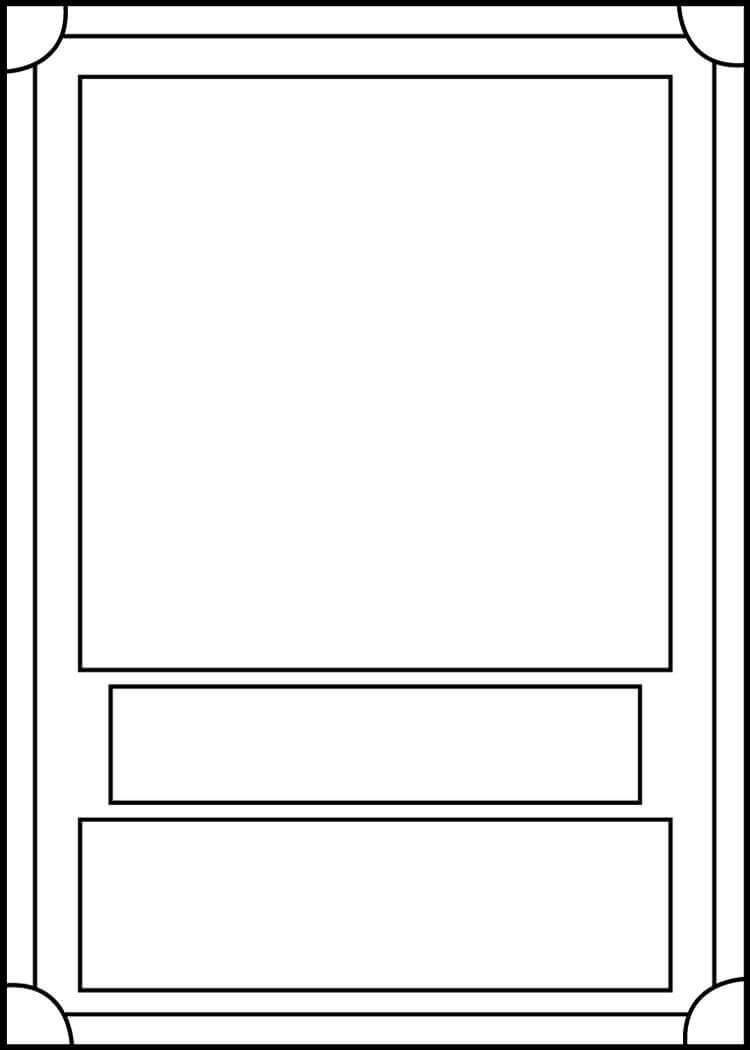 Blank Trading Card Template Free – Hizir.kaptanband.co With Regard To Trading Cards Templates Free Download