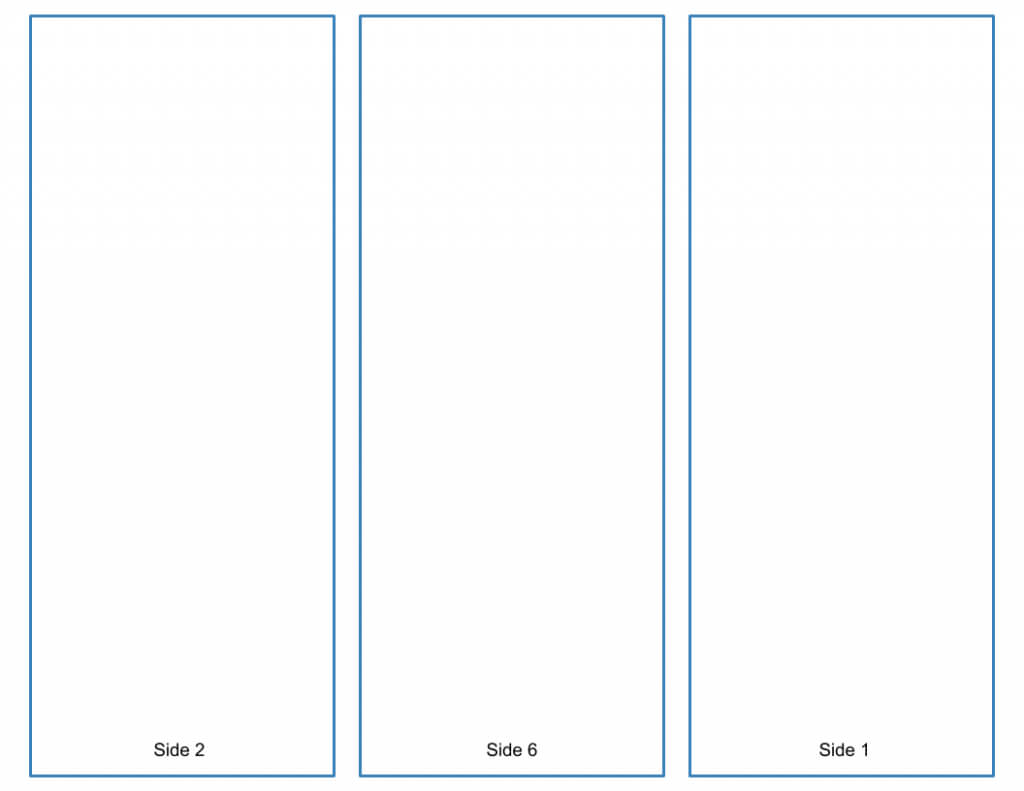 Blank Tri Fold Brochure Template – Google Slides Free Download Intended For 6 Sided Brochure Template