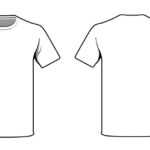 Blank Tshirt Template | Template In 2019 | T Shirt Design In Blank Tee Shirt Template